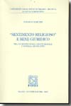 "Sentimento religioso" e bene giuridico