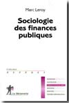 Sociologie des finances publiques
