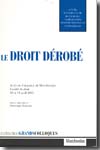 Le Droit dérobé. 9782707615619