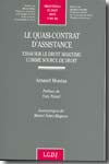 Le quasi-contrat d'assistance