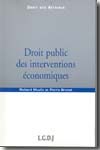 Droit public des interventions économiques