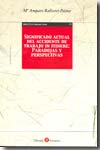 Significado actual del accidente de trabajo In Itinere. 9788496721302