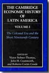 The Cambridge economic history of Latin America