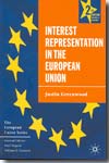 Interest representation in the European Union. 9781403987044