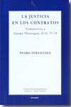 La justicia en los contratos. 9788431324841