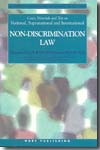 Non-discrimination Law. 9781841137483