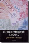 Derecho patrimonial canónico. 9788431325084
