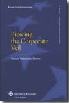 Piercing the corporate veil