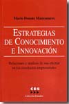 Estrategias de conocimiento e innovación. 9788481882766