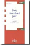 Droit international privé. 9782247075188