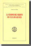 La cessione del credito con causa di garanzia