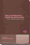 Mito e historia en el teatro de Lope de Vega. 9788479089474
