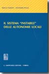 Il sistema "instabile" delle autonomie locali
