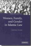 Women, family, and gender in Islamic Law