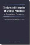 The Law and Economics of creditor protection