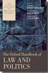 The Oxford Handbook of Law and Politics. 9780199208425