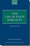The Law of State Immunity. 9780199211111