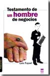 Testamento de un hombre de negocios. 9788493520564