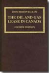 The oiland and gas lease in Canada