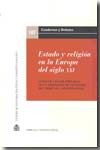 Estado y religión en la Europa del siglo XXI. 9788425914263