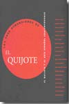 Las tres dimensiones de El Quijote. 9788496411029