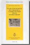 Una relación de rentas del Cabildo de la Catedral de Oviedo al final de la Edad Media (AHN, COD. 14B). 9788487212673