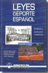 Las leyes del deporte español. 9788498232370
