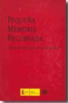 Pequeña memoria recobrada. 9788436945928