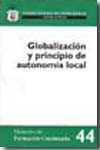 Globalización y principio de autonomía local