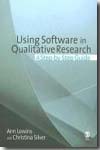 Using software in qualitative research
