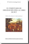 El comentario de Abraham Ibn Ezra al libro de Rut. 9788400086909