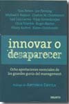 Innovar o desaparecer. 9788423426874