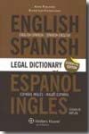 The Essential english/spanish and spanish/english legal dictionary. 9789041127372