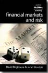 Financial markets and risk