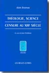 Théologie, science et censure au XIII siécle