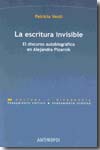 La escritura invisible. 9788476588949