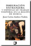 Inmigración extranjera y empresas de trabajo temporal en la Región de Murcia