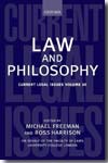 Law and philosophy