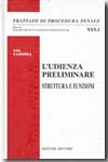 L'udienza preliminare. 9788814137488