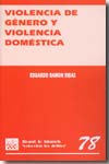 Violencia de género y violencia doméstica. 9788498760330