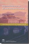 Régimen jurídico de las infraestructuras ferroviarias. 9788483333938