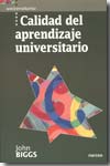 Calidad del aprendizaje universitario. 9788427713987