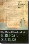 The Oxford Handbook of Biblical Studies. 9780199237777