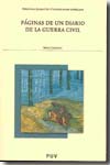 Páginas de un diario de la Guerra Civil. 9788437069630