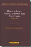 A Practical Guide to National Competition Rules Across Europe