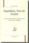 Inquisition, pouvoir, société. 9782745316288