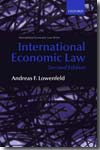 International economic Law. 9780199226948