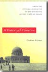 A history of Palestine. 9780691118970