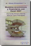 Modelos económicos y financieros con Excel 2007