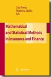 Mathematical and statistical methods in insurance and finance